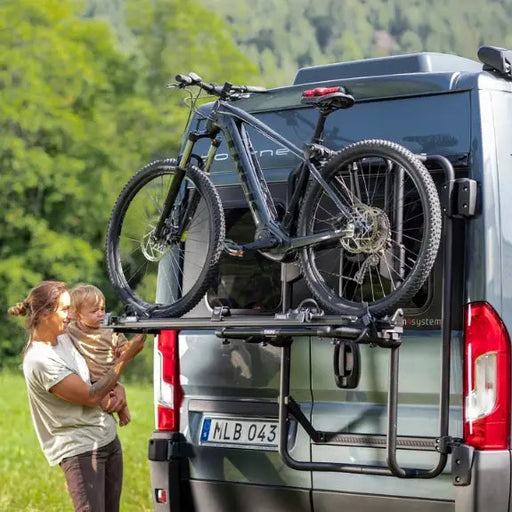 Thule VeloSlide Bike Rack For Two E Bikes Exterior Loading by Thule