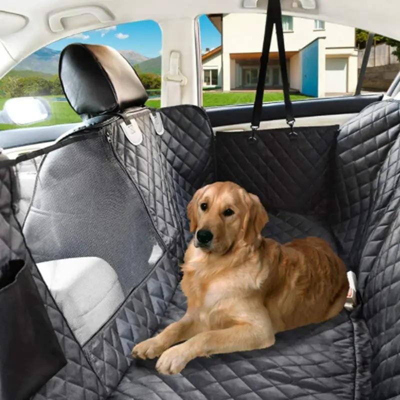 g8buynz g8buynz Back Seat Standard Dog Hammock Cover for Car w/ Mesh Window, Waterproof, Nonslip Back Seat Standard Dog Hammock Cover for Car w/ Mesh Window, Waterproof, Nonslip