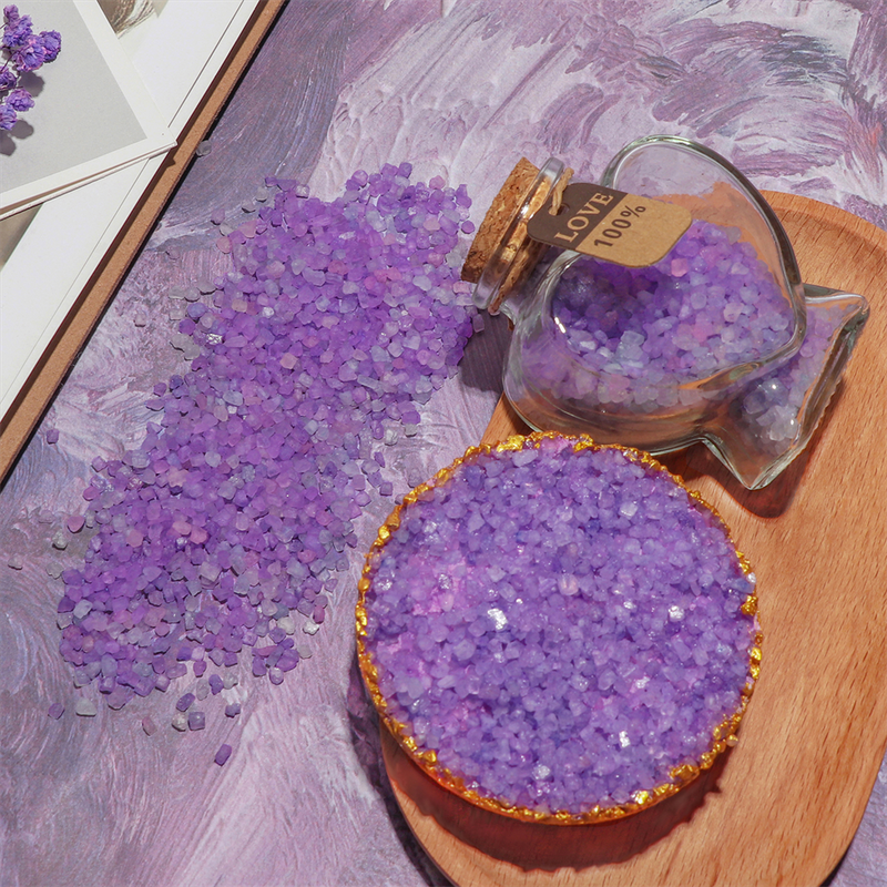 Lavender Aroma Candle Bath Gift Box by Poppy Gifts