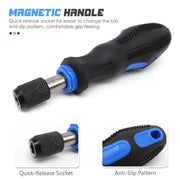 g8buynz g8buynz Extended Screwdriver Set 24 in 1 Bits Self-Locking Magnetic Handle Extended Screwdriver Set 24 in 1 Bits Self-Locking Magnetic Handle