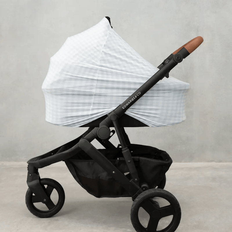 Blue Gingham Multi-Use Cover by Modern Mini
