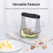 g8buynz g8buynz Dough Blender with 10cm Fixed Handle Pastry Mixer with 5 Stainless Steel Blades Dough Blender with 10cm Fixed Handle Pastry Mixer with 5 Stainless Steel Blades