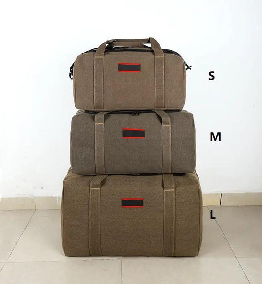 Canvas Storage Bag – High-Capacity Travel, Camping & Moving Luggage Bag XYY9024 by ECOTREK