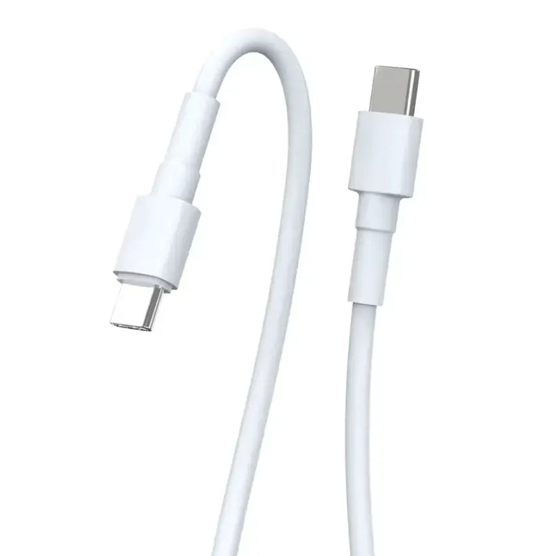 techplus 5A 100W USB-C to USB-C Cable – Super Speed Fast Charging & Data Sync TechPlus 100W USB C to USB C Cable PD Fast Charging