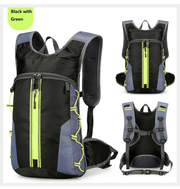 Ecotrek Hydration Backpack with 2L Water Bladder - 10L Hiking & Cycling Rucksack BDXJ50112 by ECOTREK