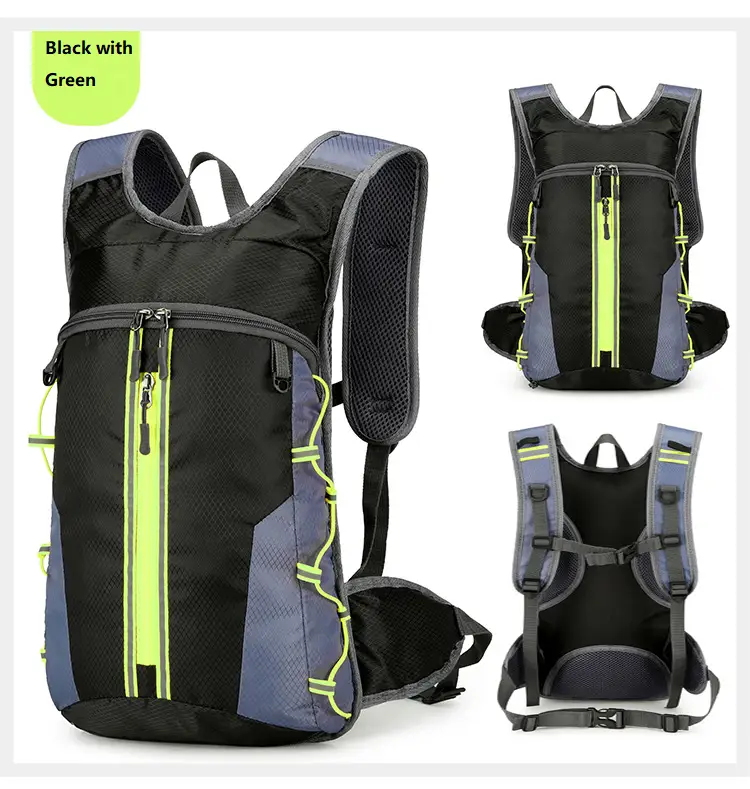 Ecotrek Hydration Backpack with 2L Water Bladder - 10L Hiking & Cycling Rucksack BDXJ50112 by ECOTREK