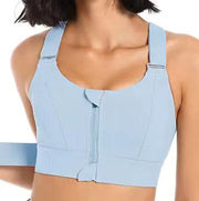 Mead's Supply & Equipment Outfitters limited Sports Bras High-Impact Women's Sports Bra with Front Zipper High-Impact Women's Sports Bra with Front Zipper