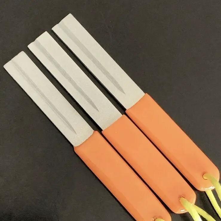 Ultra-hard Diamond Camping Outdoor Mini Sharpening Tool With Whetstone Hook Double Sided 3 Groove File by China Dropship