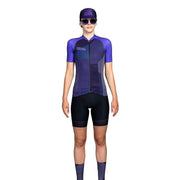 Bioracer Vesper Blitzz Womens Jersey Purple by Euro Cycling NZ