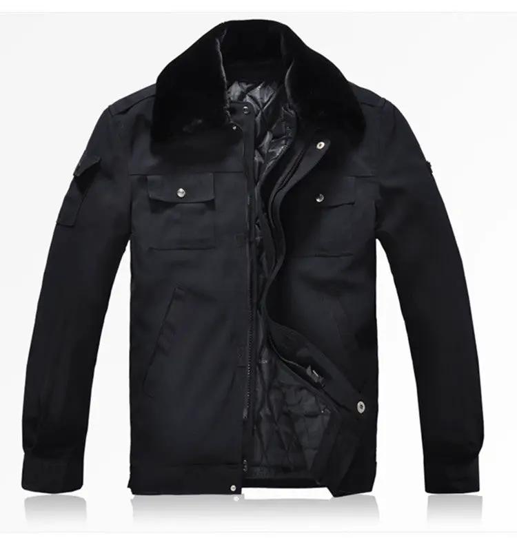 Winter Security Cotton Jacket - Thick Warm Workwear by Mead's Supply & Equipment Outfitters limited