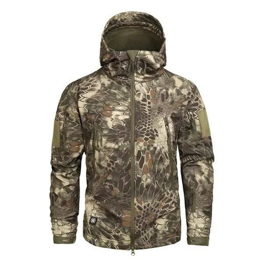 Mead's Supply & Equipment Outfitters limited Digital Camo Waterproof Mountaineering Jacket Windproof Breathable Unisex Digital Camo Waterproof Mountaineering Jacket