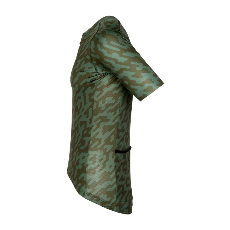 Euro Cycling NZ Clothing Bioracer Spitfire Jersey SS Olive Noise Bioracer Spitfire Short Sleeve Cycling Jersey Olive