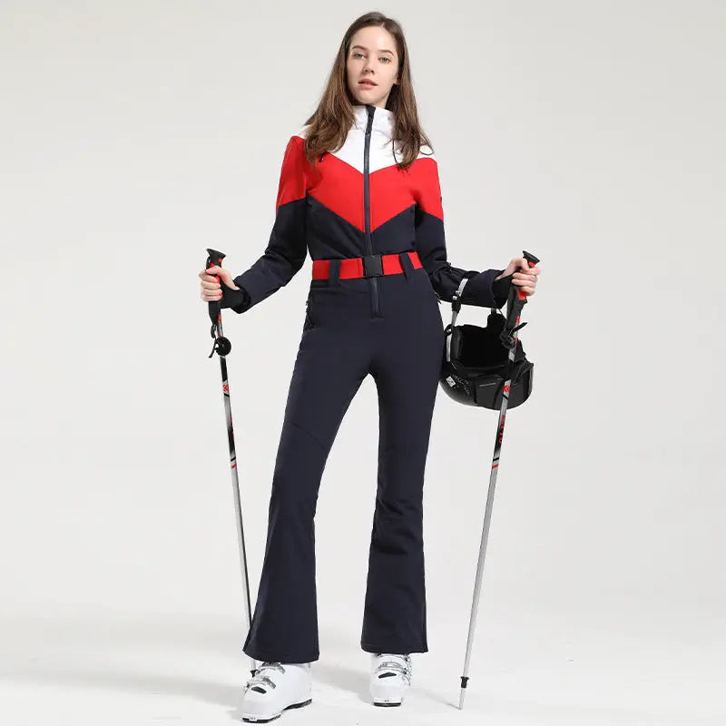 Action Outdoors Limited New Women's Ski Suit Set - Waterproof, Slim Fit, Warm New Women's Ski Suit Set - Waterproof, Slim Fit, Warm