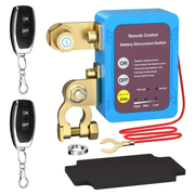Wireless Remote 240A Car Battery Disconnect Relay Master Cut-off Switch Isolator by salelink.co.nz