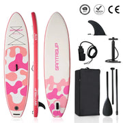 Inflatable SUP Paddle Board for Beginners (Surfing) by Action Outdoors Limited