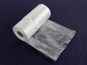 XL (300+120X500MM)(1 ROLL) Clear Trash Bag Rubbish - 500pcs/roll by dealonline.co.nz
