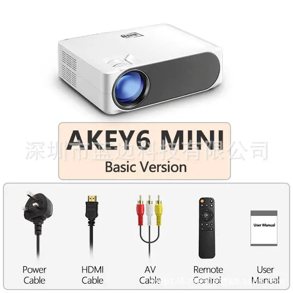 Action Outdoors Limited AUN Smart Digital Projector with 1080P and 4K Support AUN Smart Digital Projector with 1080P and 4K Support
