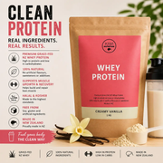 Whey Protein Powder - Vanilla 1kg by Kiwi Nutrition
