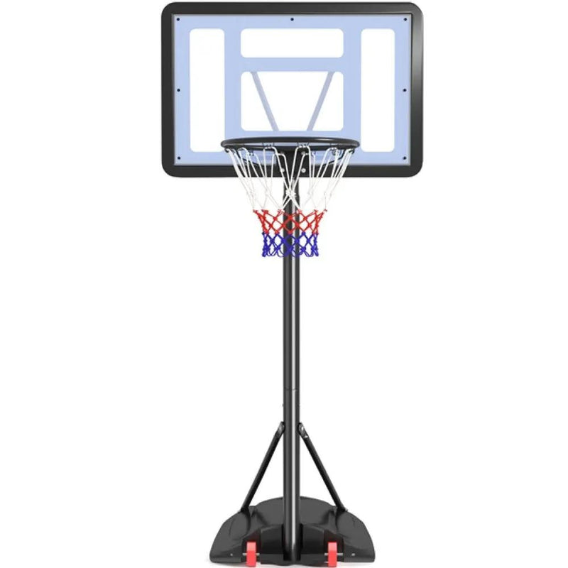 7.2-9.2FT Height-Adjustable Basketball Hoop System by Yaheetech