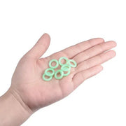 Ecotrek Glow Tent Stake Rings – Silicone Glow Marker Rings for Tent Pegs JP30416 by ECOTREK