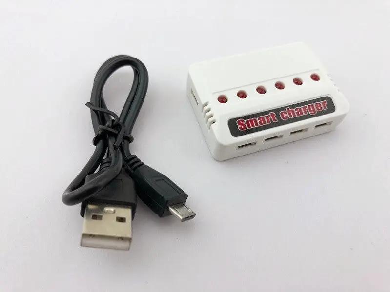 6 in 1 3.7V USB Charger for Drone by dealonline.co.nz