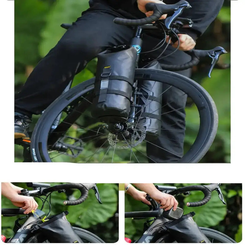 5L Waterproof Bike Front Fork Bag by Habicare