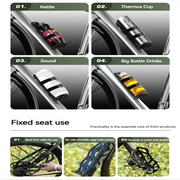 5L Waterproof Bike Front Fork Bag by Habicare