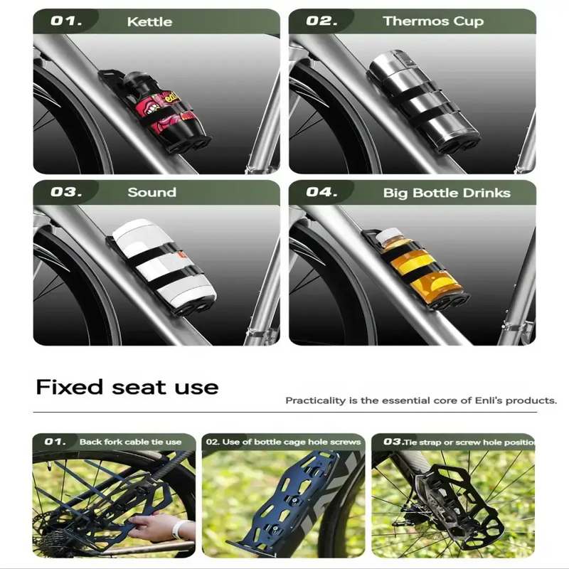 5L Waterproof Bike Front Fork Bag by Habicare