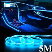 5M USB LED Neon Car Interior Light (7 colours available) by Habicare