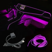 5M USB LED Neon Car Interior Light (7 colours available) by Habicare