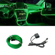 5M USB LED Neon Car Interior Light (7 colours available) by Habicare