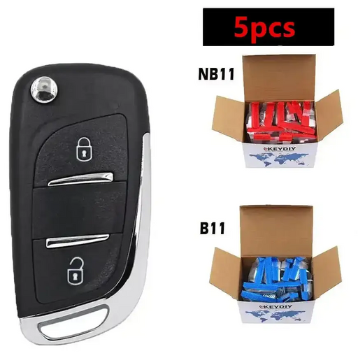 NB11 Universal Remote Car Key 2/3 Button for KD900, KD-X2 & KD Mini Programmers – view 1