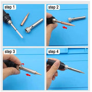 5pcs Soldering Iron Heads - 900M Tips I+B+K+2.4D+3C by 9eight5