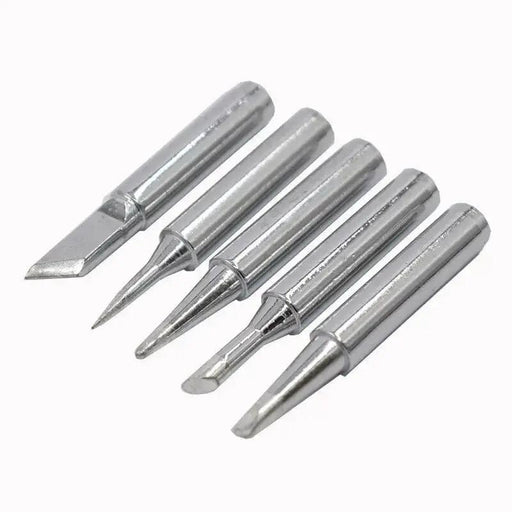 5pcs Soldering Iron Heads - 900M Tips I+B+K+2.4D+3C by 9eight5