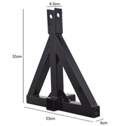 3 Point 2 Receiver Trailer Towing Hitch Cat.1 Tractor Tow Hook Drawbar by salelink.co.nz