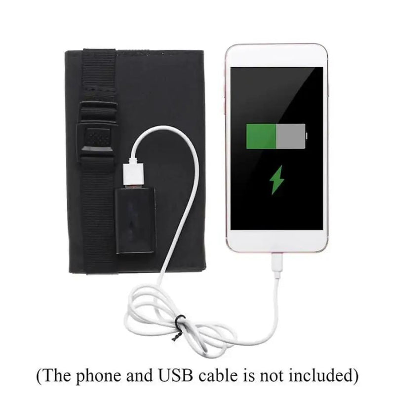 5W Foldable Solar Panel - 5V USB Output by 9eight5