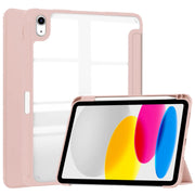iPad 10.9" Case (10th Gen 2022), Pad 11 (A16 2025) Clear Pen Slot Holder Case Cover by salelink.co.nz