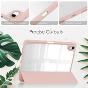 iPad 10.9" Case (10th Gen 2022), Pad 11 (A16 2025) Clear Pen Slot Holder Case Cover by salelink.co.nz