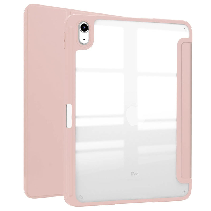 iPad 10.9" Case (10th Gen 2022), Pad 11 (A16 2025) Clear Pen Slot Holder Case Cover by salelink.co.nz