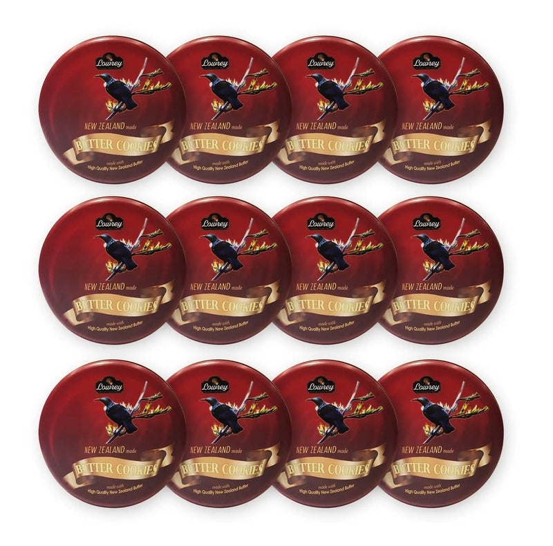 Lowrey Butter Cookies 12 Tins 6 Flavours Pack | Gift Set by Lowrey Foods