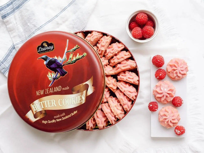 Lowrey Butter Cookies 6 Flavours 6 Tin Pack | Gift Set by Lowrey Foods