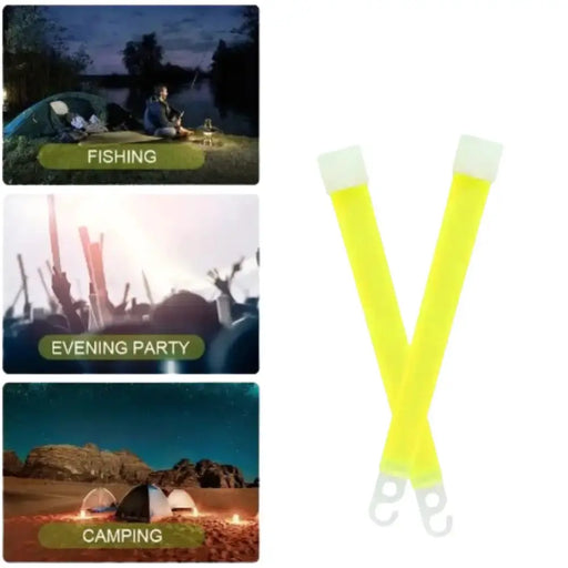 6 Inch Survival Kit Military Glow Light Sticks by Habicare
