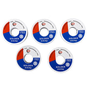 60/40 Rosin Core Solder Wire (50g/20g, 0.6–1.5mm) by Habicare