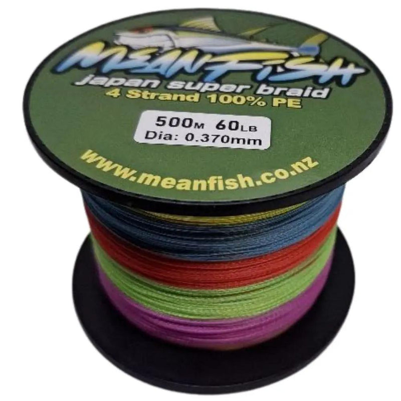 Meanfish Braid Fishing Line 500M by NZ Diver
