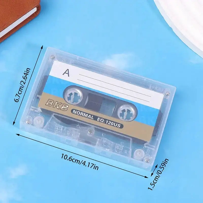 Habicare 60 Minute Blank Voice Recording Cassette Tape 60 Minute Blank Voice Recording Cassette Tape