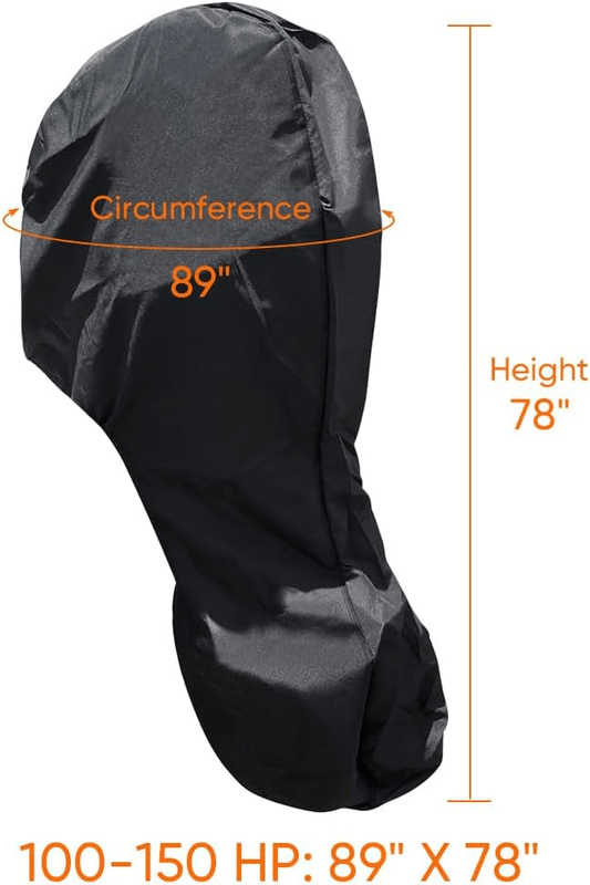 SportZone.co.nz Outdoor Recreation > Boating > Boating Accessories 600D Oxford Cloth Outboard Motor Cover, Waterproof UV Resistant Boat Engine Protective Cover for Yacht Fishing Boat（15-20HP） 600D Oxford Cloth Outboard Motor Cover, Waterproof UV Resistant Boat Engine Protective Cover for Yacht Fishing Boat（15-20HP）