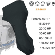 SportZone.co.nz Outdoor Recreation > Boating > Boating Accessories 600D Oxford Cloth Outboard Motor Cover, Waterproof UV Resistant Boat Engine Protective Cover for Yacht Fishing Boat（20-30HP） 600D Oxford Cloth Outboard Motor Cover, Waterproof UV Resistant Boat Engine Protective Cover for Yacht Fishing Boat（20-30HP）