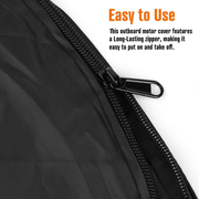 SportZone.co.nz Outdoor Recreation > Boating > Boating Accessories 600D Oxford Cloth Outboard Motor Cover, Waterproof UV Resistant Boat Engine Protective Cover for Yacht Fishing Boat（20-30HP） 600D Oxford Cloth Outboard Motor Cover, Waterproof UV Resistant Boat Engine Protective Cover for Yacht Fishing Boat（20-30HP）