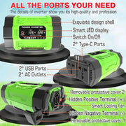 60W Backup Solar Kit 500W Inverter by Habicare