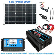 60W Home & Outdoor Solar Power System by Habicare